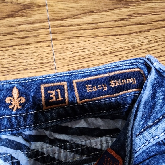 Rock Revival Barby Easy Skinny Jeans Size 31 - Picture 8 of 12